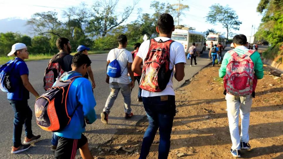 Parte de Honduras primera caravana migrante de 2020
