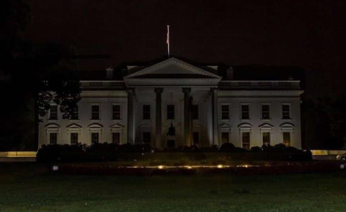 Trump estuvo en búnker de la Casa Blanca durante protestas